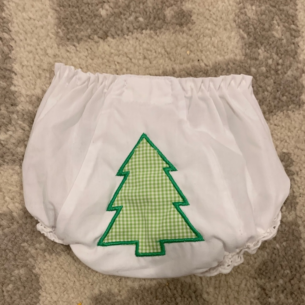 Christmas Tree Diaper Cover 🎄